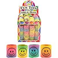 Los mejores  - 12 x Mini Smiley Springs - Party Bag Fillers by MunchieMoosKids